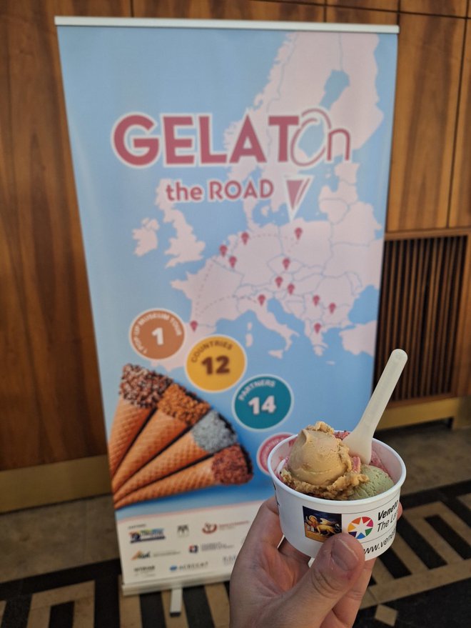 Sladoledna cesta je v angleščini imenovana GELATOn the road. FOTO: arhiv Regijske razvojne agencije ROD Ajdovščina