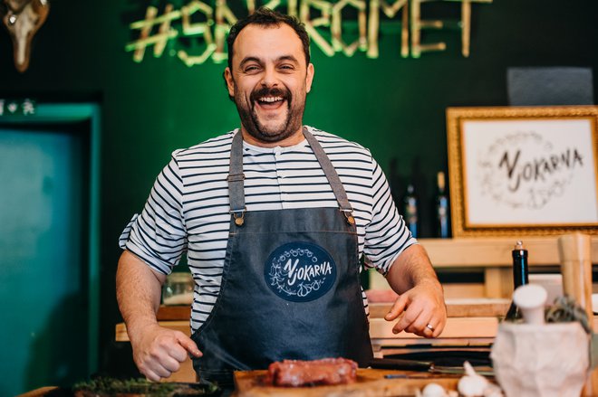 Gregor Zrilič, vodja ljubljanske Njokarne (Foto: Matic Kremžar)