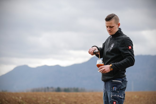 Anže Tekavec, pivovarna Matt (Foto: Uroš Hočevar)
