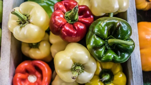 Red, Green, Yellow Bell Peppers