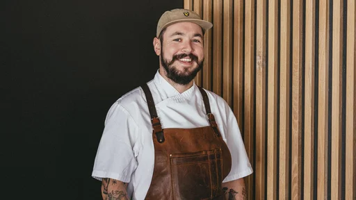 Chef Timi Rožič, Restavracija Majer'ca, Bohinj. (Foto: Peter Giodani)